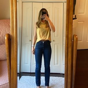 NYDJ High-Rise Straight Leg Jean